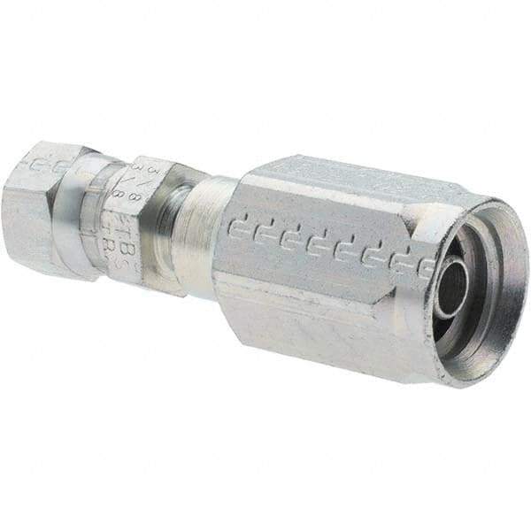 Parker - Female JIC Hydraulic Hose Female JIC 37° Swivel - -6 Hose Size, 3/8" Hose Diam - Eagle Tool & Supply