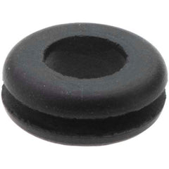 Value Collection - 9/16" OD, Grommet - Rubber, 11/32" Slot Diam x 1/16" Slot Width - Eagle Tool & Supply