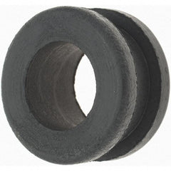 Value Collection - 1-1/8" OD, Grommet - Rubber, 29/32" Slot Diam x 5/16" Slot Width - Eagle Tool & Supply