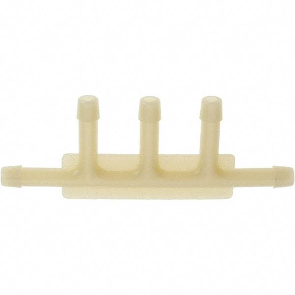 Value Collection - Nylon Five-Way Automotive Vacuum Connector - 3/16 x 3/16 x 3/16 x 3/16 x 3/16" Fitting - Eagle Tool & Supply