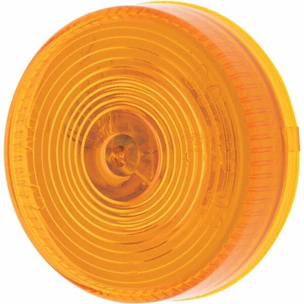 Value Collection - 2-1/2" Long, Clearance Side Marker Light Kit - Yellow - Eagle Tool & Supply