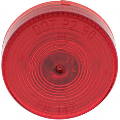 Value Collection - 2-1/2" Long, Clearance Side Marker Light Kit - Red - Eagle Tool & Supply