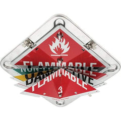 Value Collection - DOT Flip Placards Type: Split Back Number of Legends: 8 - Eagle Tool & Supply