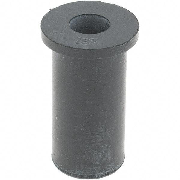 Value Collection - 1/4-20, Rubber Insulated Rivet Nut - Neoprene, 1" Long, 1.051" OAL - Eagle Tool & Supply