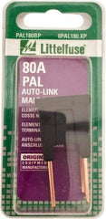 Value Collection - 80 Amp, Automotive Fuse - Black, Littlefuse PAL180 - Eagle Tool & Supply