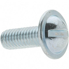 Value Collection - M6 Round Head Slotted Sheet Metal Screw - 16" Long - Eagle Tool & Supply