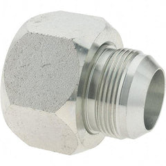 Parker - 1-1/2" Tube OD, 37° Steel Flared Tube Reducer - 1-1/2 x 1-1/4 Flare x Flare Ends - Eagle Tool & Supply