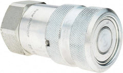 Parker - 3/4-14 NPSF Steel Hydraulic Hose Coupler - 3,000 psi, -12 Hose Size, 3/4" Hose Diam - Eagle Tool & Supply