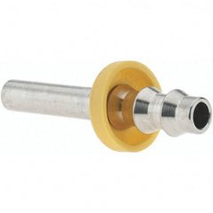 Parker - 1/4" ID Barbed Push On Male Fitting - Stainless Steel - Eagle Tool & Supply
