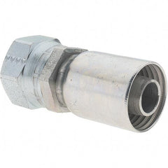 Parker - 1-5/16-12 Female JIC Steel Hydraulic Hose Female JIC 37° Swivel & Straight Fitting - -12 Hose Size, 3/4" Hose Diam - Eagle Tool & Supply