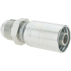 Parker - 7/8-14 Male SAE(JIC) Steel Hydraulic Hose Male SAE 37° JIC Rigid Fitting - -8 Hose Size, 1/2" Hose Diam - Eagle Tool & Supply
