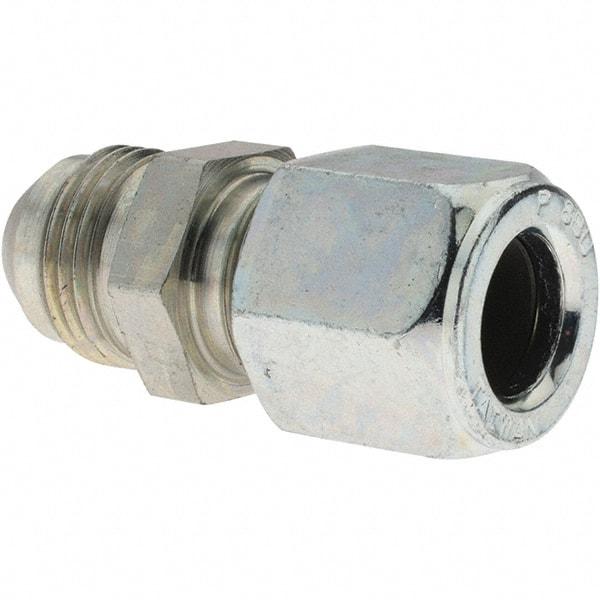 Parker - Metal Flareless Bite Tube 1/2" OD Union - Eagle Tool & Supply