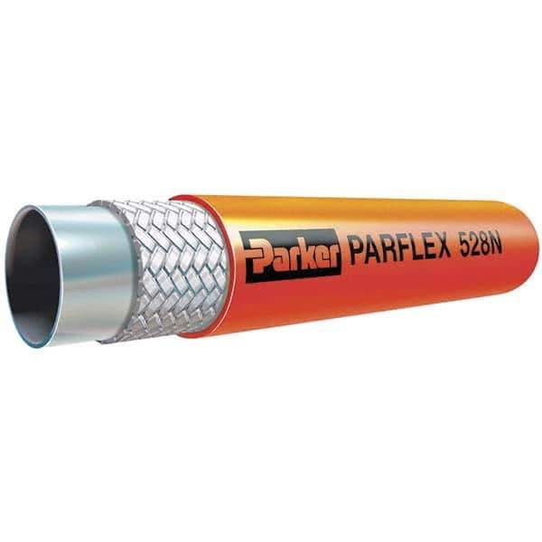 Parker - 1/2" ID x 0.81" OD, Thermoplastic Tube - 3500 psi, Orange, 50' Long, -40 to 212°F - Eagle Tool & Supply