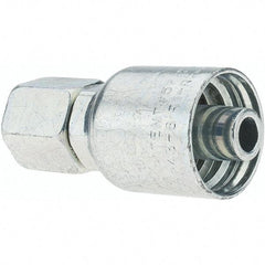 Parker - 1/2 Thread Hydraulic Hose Fitting - -8 Hose Size, 1/2" Hose Diam - Eagle Tool & Supply