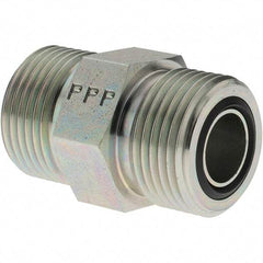 Parker - Seal-Lok Steel Hydraulic Hose Adapter - 6,000 psi, -10 Hose Size, 5/8" Hose Diam - Eagle Tool & Supply