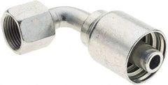 Parker - 1/2 Thread Hydraulic Hose Fitting - -8 Hose Size, 1/2" Hose Diam - Eagle Tool & Supply