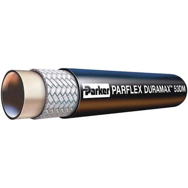 Parker - 5/8" ID x 1" OD, Thermoplastic Tube - 3000 psi, Black, 50' Long - Eagle Tool & Supply