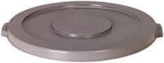 PRO-SOURCE - Round Lid for Use with 10 Gal Round Trash Cans - Gray, Plastic, For Huskee Trash Cans - Eagle Tool & Supply