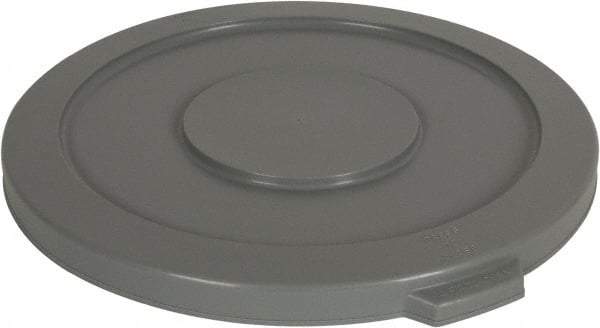 PRO-SOURCE - Round Lid for Use with 32 Gal Round Trash Cans - Gray, Plastic, For Huskee Trash Cans - Eagle Tool & Supply