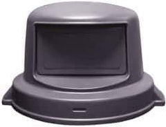 PRO-SOURCE - Dome Lid for Use with 55 Gal Trash Cans - Gray, Plastic, For Huskee Trash Cans - Eagle Tool & Supply