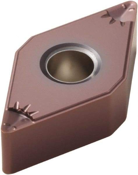 Seco - DNMG442 MF5 Grade TH1000 Carbide Turning Insert - TiAlSiN Finish, 55° Diamond, 1/2" Inscr Circle, 1/4" Thick, 1/32" Corner Radius - Eagle Tool & Supply