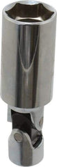 Blackhawk by Proto - 3/8 Inch Drive, 13/16 Inch Spark Plug Hand Socket - 6 Points, 3-1/2 Inch Overall Length - Eagle Tool & Supply