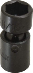 Proto - 3/8" Drive 11/16" Standard Universal Impact Socket - 6 Points, 2" OAL - Eagle Tool & Supply