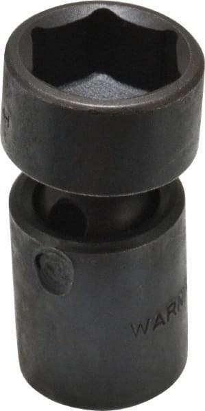 Proto - 3/8" Drive 19mm Standard Universal Impact Socket - 6 Points, 2-3/32" OAL - Eagle Tool & Supply
