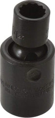 Proto - 3/8" Drive 10mm Deep Universal Impact Socket - 12 Points, 2" OAL - Eagle Tool & Supply