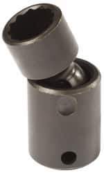 Proto - 3/8" Drive 19mm Deep Universal Impact Socket - 12 Points, 2-3/32" OAL - Eagle Tool & Supply