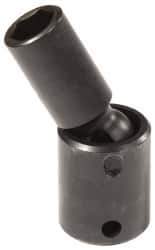 Proto - 3/8" Drive 18mm Deep Universal Impact Socket - 6 Points, 2-11/16" OAL - Eagle Tool & Supply