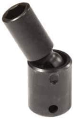 Proto - 3/8" Drive 18mm Deep Universal Impact Socket - 6 Points, 2-11/16" OAL - Eagle Tool & Supply