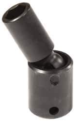 Proto - 3/8" Drive 19mm Deep Universal Impact Socket - 6 Points, 2-13/16" OAL - Eagle Tool & Supply