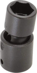 Proto - 1/2" Drive 19mm Standard Universal Impact Socket - 6 Points, 2-11/16" OAL - Eagle Tool & Supply