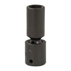 Proto - 1/2" Drive 11/16" Deep Universal Impact Socket - 6 Points, 3-1/2" OAL - Eagle Tool & Supply