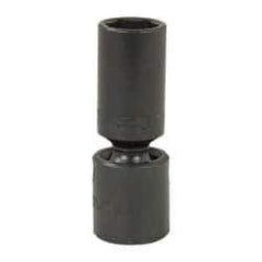 Proto - 1/2" Drive 3/4" Deep Universal Impact Socket - 6 Points, 3-1/2" OAL - Eagle Tool & Supply