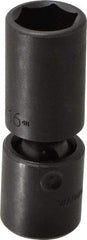 Proto - 1/2" Drive 13/16" Deep Universal Impact Socket - 6 Points, 3-1/2" OAL - Eagle Tool & Supply