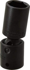 Proto - 1/2" Drive 15/16" Deep Universal Impact Socket - 6 Points, 3-51/64" OAL - Eagle Tool & Supply