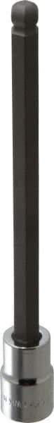 Blackhawk by Proto - 3/8" Drive, 9mm Hex Bit Socket - 6" OAL, 5-23/64" Bit Length, Ball End - Eagle Tool & Supply
