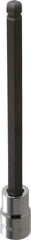 Blackhawk by Proto - 3/8" Drive, 9mm Hex Bit Socket - 6" OAL, 5-23/64" Bit Length, Ball End - Eagle Tool & Supply