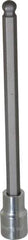 Blackhawk by Proto - 3/8" Drive, 5/16" Hex Bit Socket - 5-7/64" OAL, 5-23/64" Bit Length, Ball End - Eagle Tool & Supply