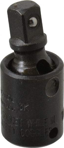 Proto - 1/4 Male 1/4 Female Impact Universal Joint - 1-13/32" OAL - Eagle Tool & Supply