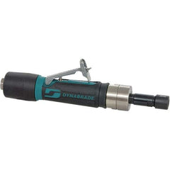 Dynabrade - 1/4" Collet, Straight Handle, Air Straight Die Grinder - 5,000 RPM, Rear Exhaust, 23 CFM, 0.4 hp, 90 psi, 1/4 NPT Inlet - Eagle Tool & Supply