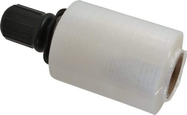 Stretch Associates - 5" x 700' 120 Gauge Clear Bundling Stretch Film with Dispenser - 4 Piece, 120 Gauge, Clear - Eagle Tool & Supply