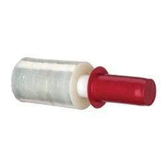 Stretch Associates - 5" x 1,000' 80 Gauge Clear Hand Held Stretch & Pallet Wrap with Extended Core - 80 Gauge, Clear - Eagle Tool & Supply