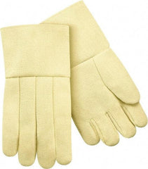 Steiner - Size Universal Wool Lined Aramid Fiberglass Blend Heat Resistant Glove - 14" OAL, Gauntlet Cuff - Eagle Tool & Supply