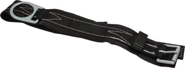 Miller - Size S, 31 to 39 Inch Waist, 3 Inch Wide, Single D Ring Style Body Belt - Nylon Webbing, Include Comfort Pad, Tongue Buckle Connection - Eagle Tool & Supply