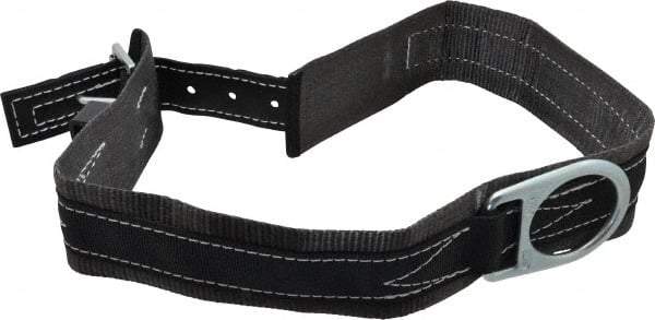 Miller - Size M, 35 to 43 Inch Waist, 3 Inch Wide, Single D Ring Style Body Belt - Nylon Webbing, Include Comfort Pad, Tongue Buckle Connection - Eagle Tool & Supply