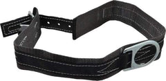 Miller - Size M, 35 to 43 Inch Waist, 3 Inch Wide, Single D Ring Style Body Belt - Nylon Webbing, Include Comfort Pad, Tongue Buckle Connection - Eagle Tool & Supply