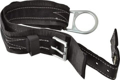Miller - Size L, 39 to 47 Inch Waist, 3 Inch Wide, Single D Ring Style Body Belt - Nylon Webbing, Include Comfort Pad, Tongue Buckle Connection - Eagle Tool & Supply